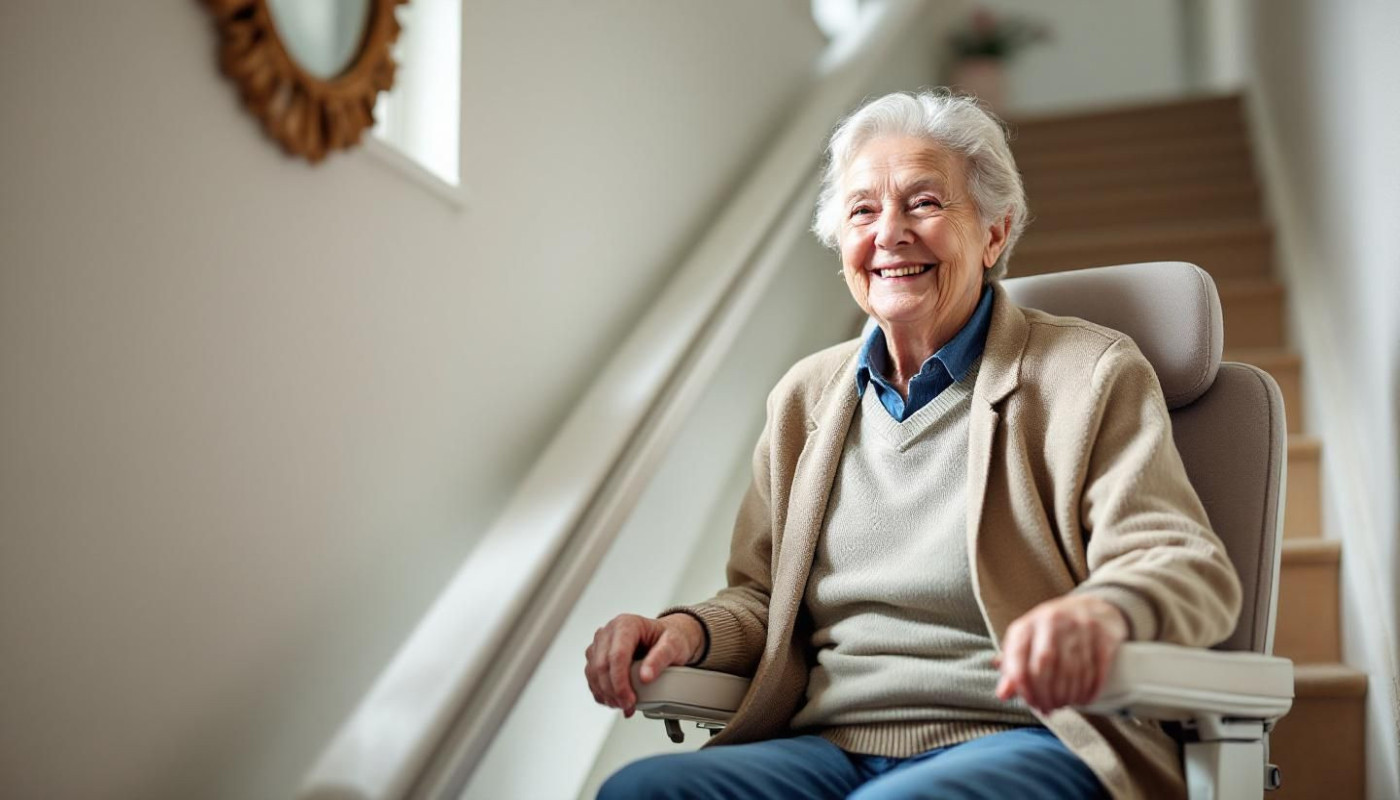 Comment un monte-escalier améliore-t-il l'autonomie des seniors ?