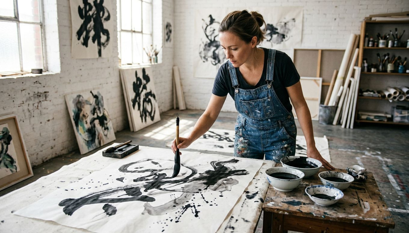 Les impacts de l'encre de Chine dans l'art contemporain