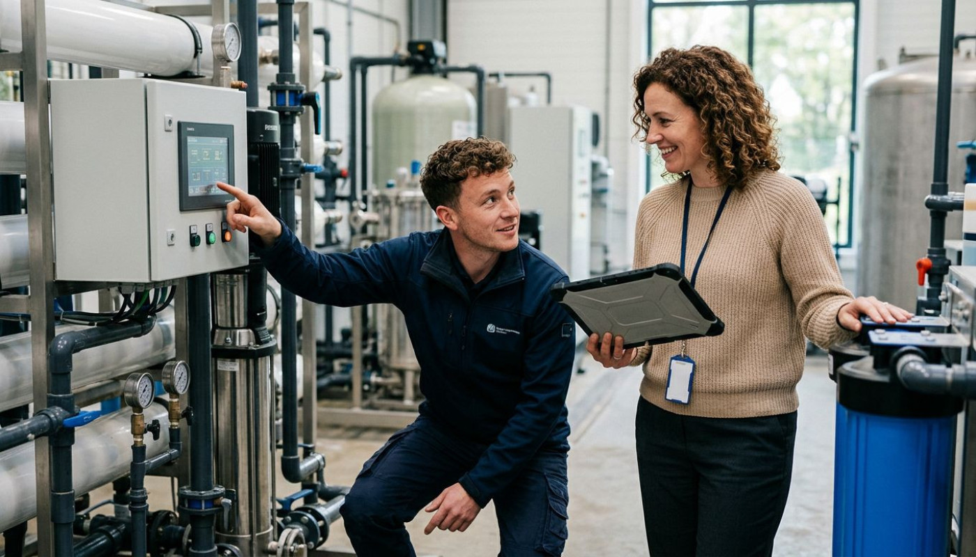 Support client : la clé d’une maintenance efficace en traitement de l’eau